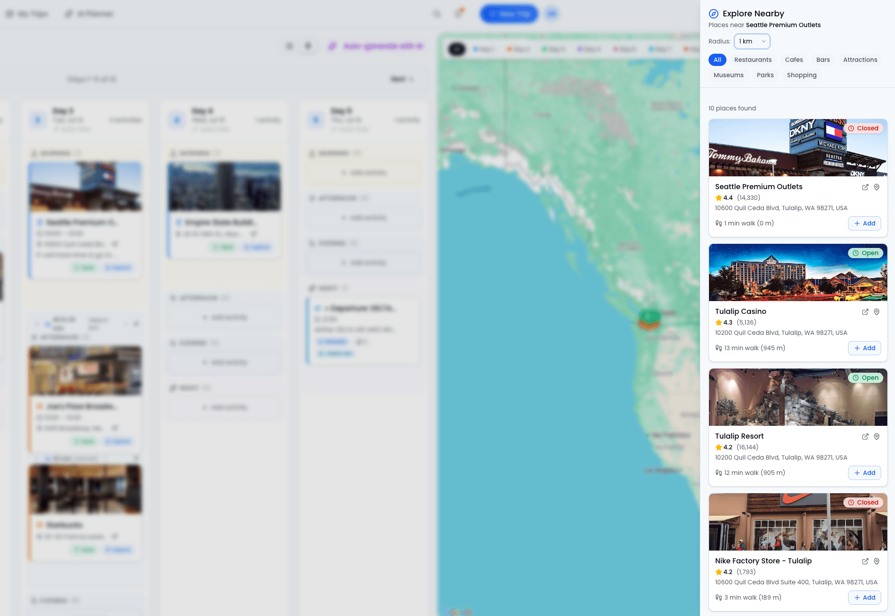 Explore Nearby Places